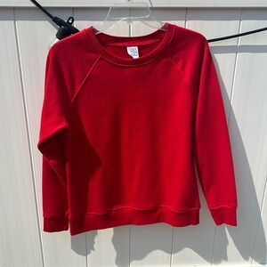 Red sweater